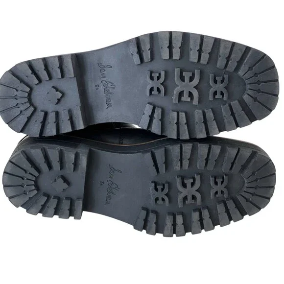 SAM EDELMAN LAGUNA WATERPROOF LEATHER BOOTS WOMENS SIZE 8 1/2 M Worn Once - Picture 7 of 11